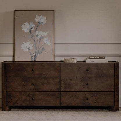 Gibson 6 Drawer Dresser by Moe's Home Collection. Made from unique in a traditional style.