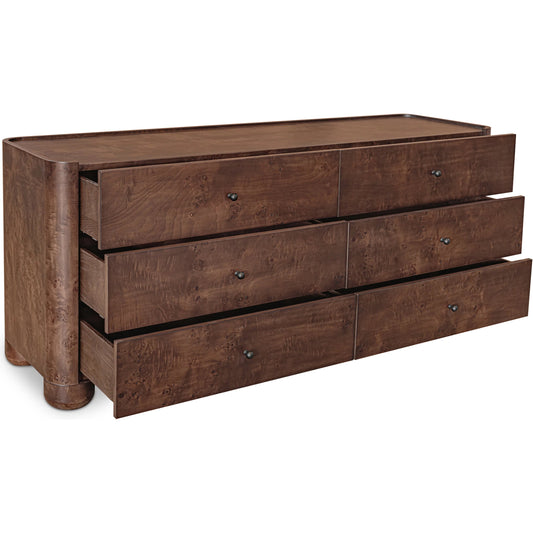 Gibson 6 Drawer Dresser by Moe's Home Collection. Made from unique in a unique style.
