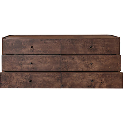 Gibson 6 Drawer Dresser by Moe's Home Collection. Made from unique in a traditional style.