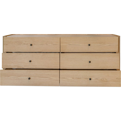 Gibson 6 Drawer Dresser by Moe's Home Collection. Made from unique in a traditional style.