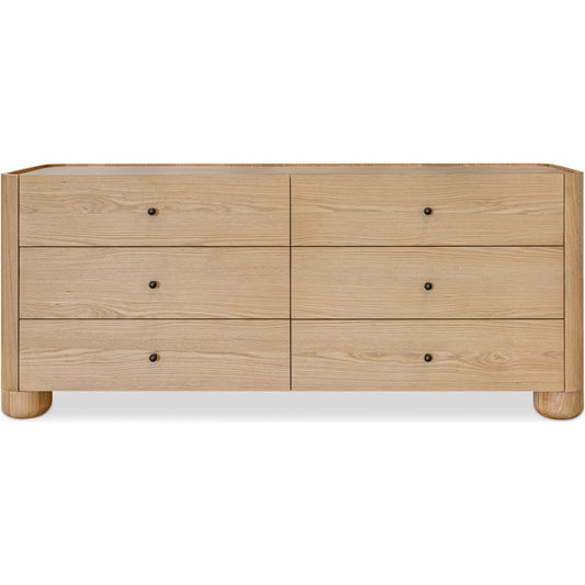 Gibson 6 Drawer Dresser by Moe's Home Collection. Made from unique in a unique style.