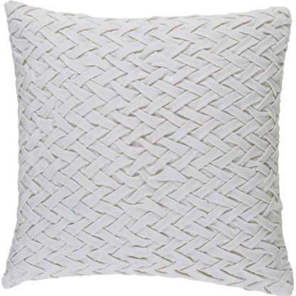 Facade Pillow - 8560 by Surya. Made from 100% cotton in a modern style.