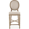 Limed Grey Oak, Natural Linen