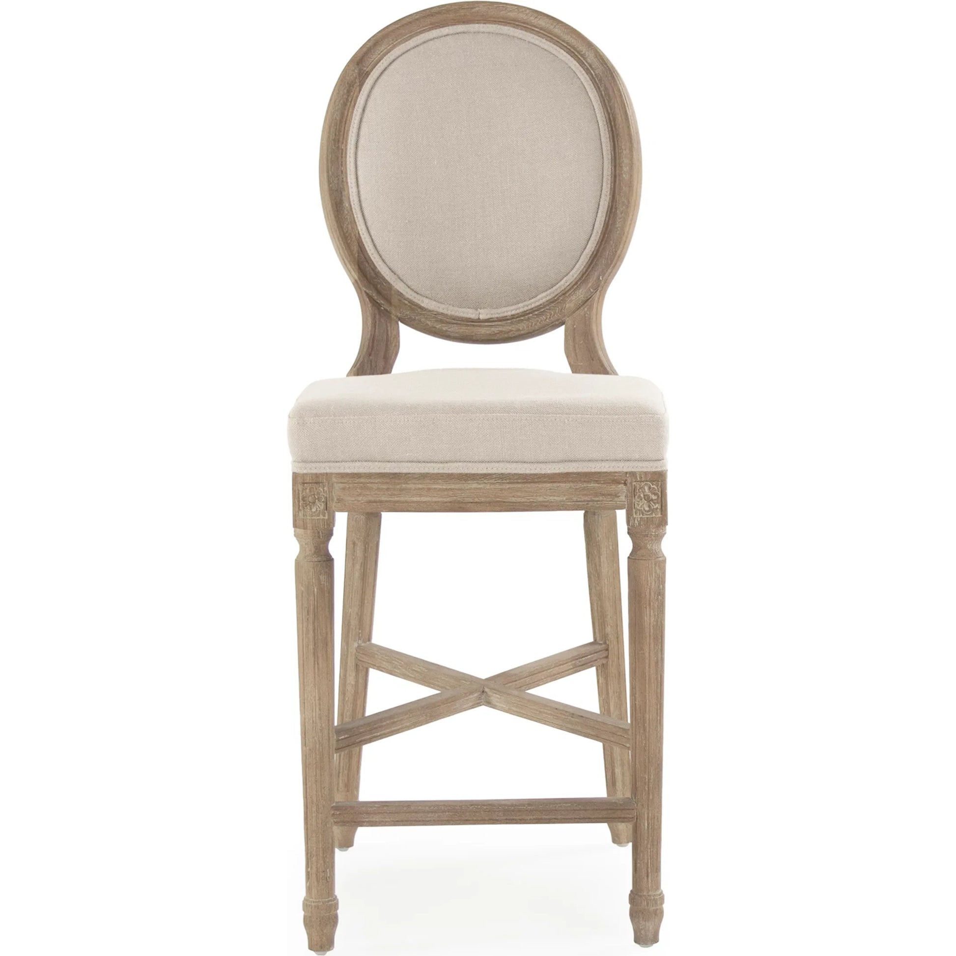 Medallion Counter Stool by Zentique. Made from unique in a traditional style.