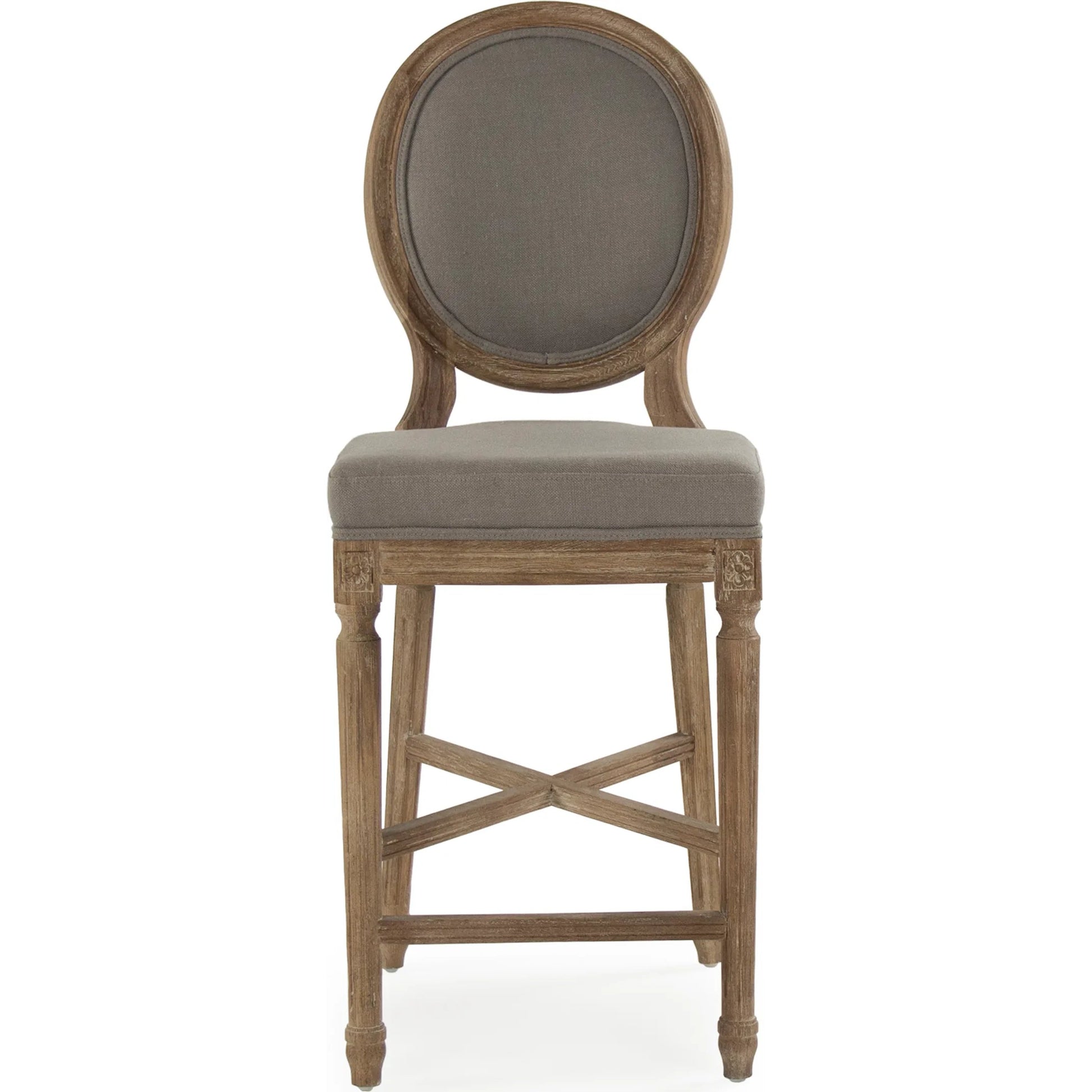 Medallion Counter Stool by Zentique. Made from unique in a traditional style.