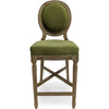 Limed Grey Oak, Green Velvet