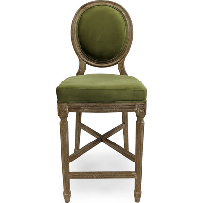 Medallion Counter Stool by Zentique. Made from unique in a traditional style.