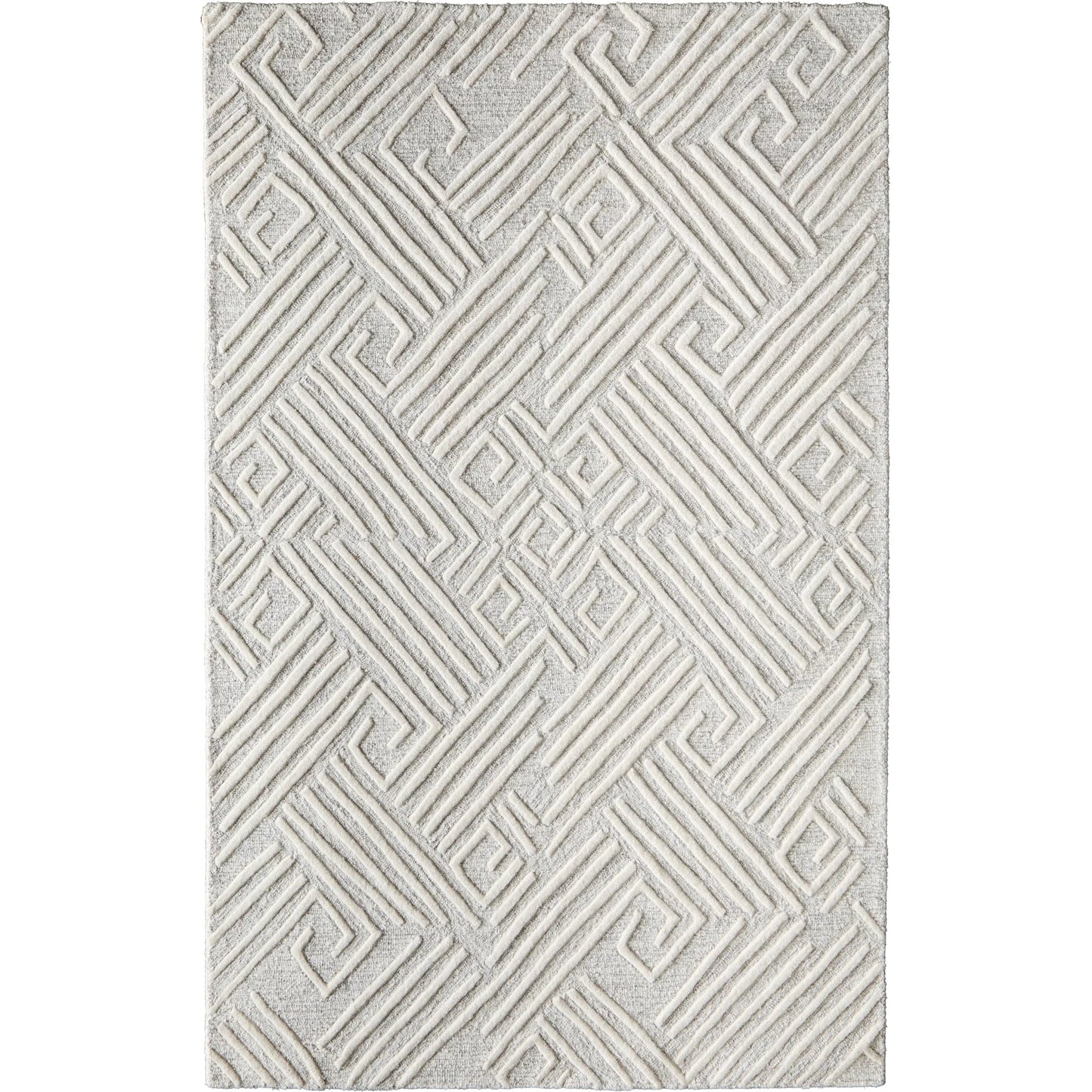 001 SI-1754066,SI-1754067,SI-1754068,SI-1754069,SI-1754071,SI-2005188 | Primary Silo | Enzo Geo Wool Rug - 8737F by Feizy. Made from wool in a unique style.