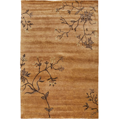 Cordonnet Transitional & Botanical Rug - 7151F by Feizy. Made from wool in a unique style.