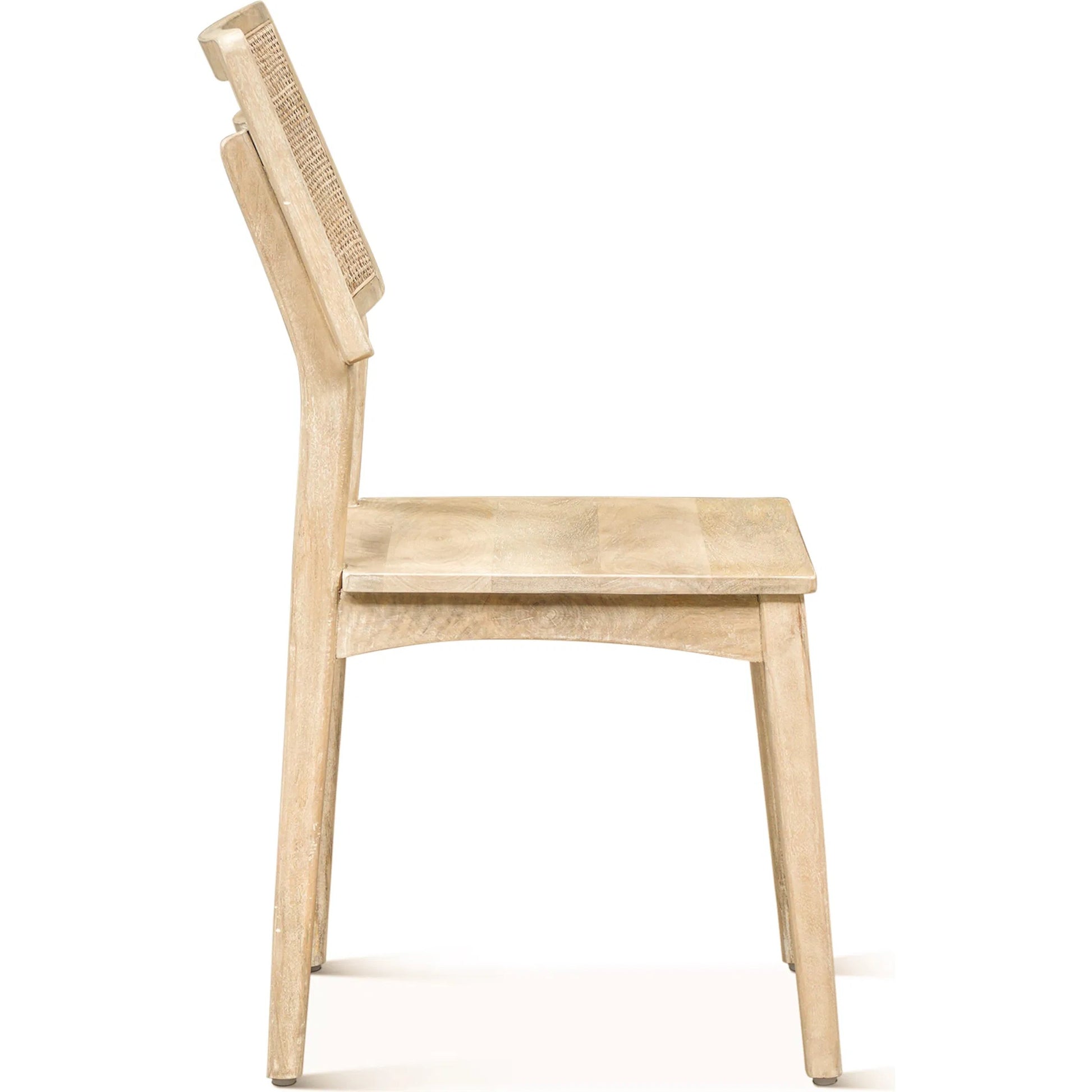 Calabasas Dining Chair by World Interiors. Made from mango wood, cane in a transitional style.