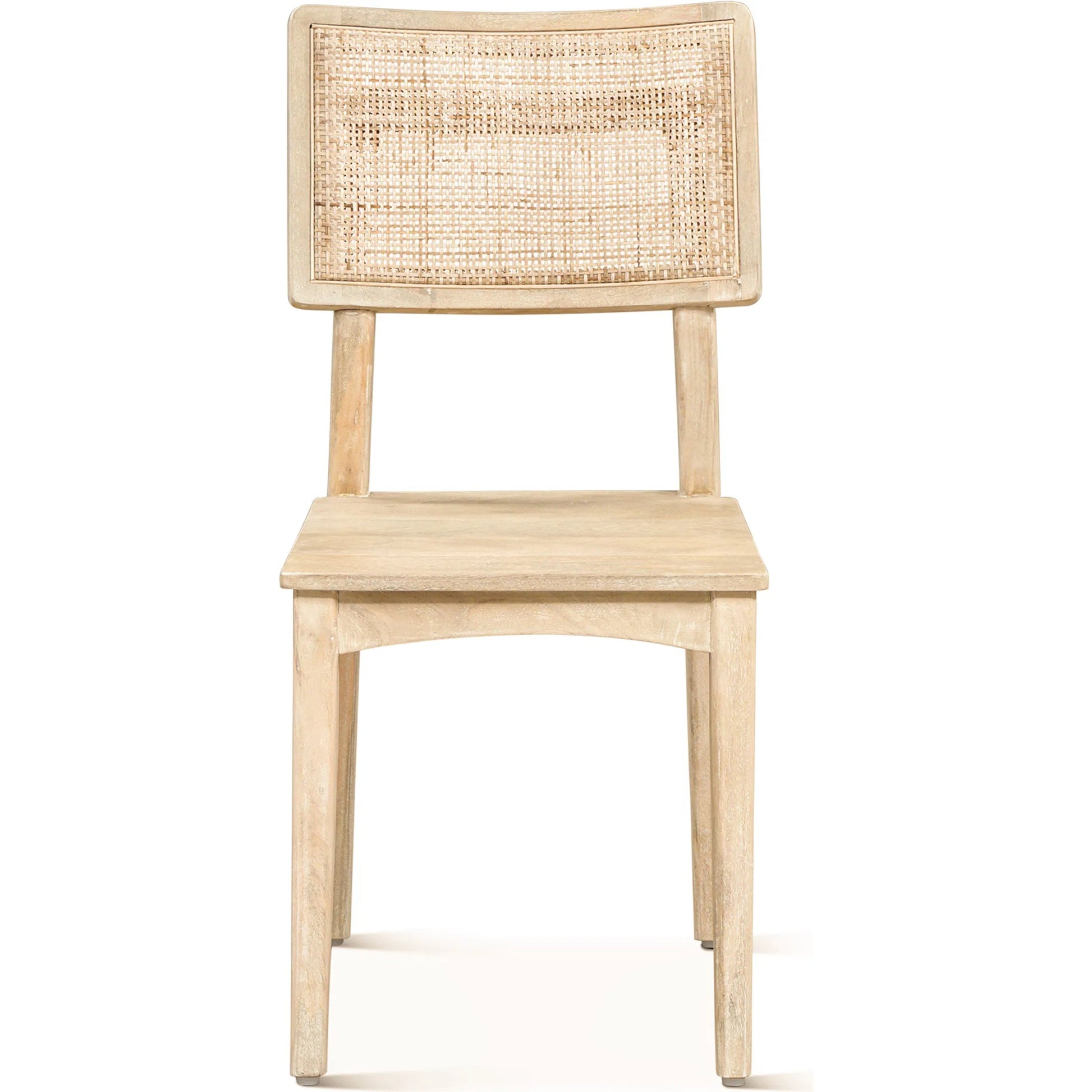Calabasas Dining Chair by World Interiors. Made from mango wood, cane in a transitional style.