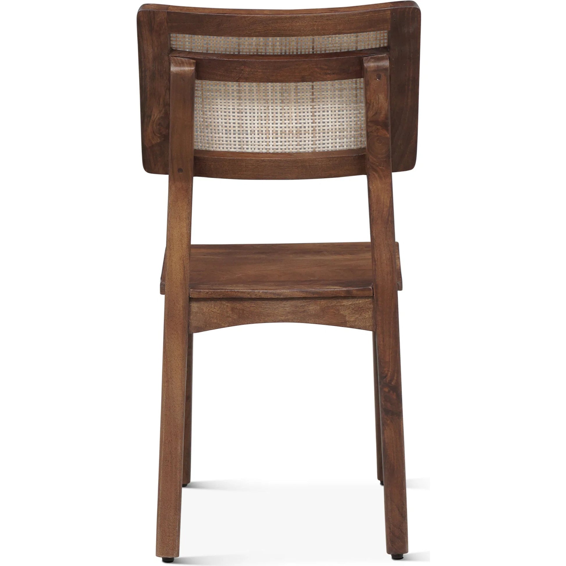 Calabasas Dining Chair by World Interiors. Made from mango wood, cane in a transitional style.