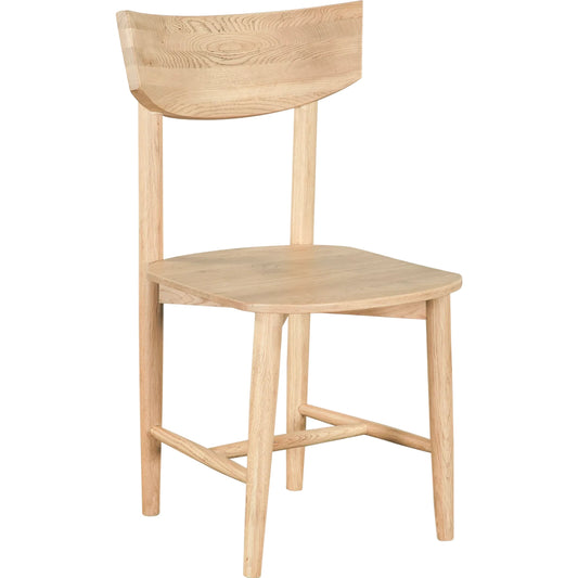 Miro Dining Chair by World Interiors in natural and natural. Made from oak wood in a unique style.