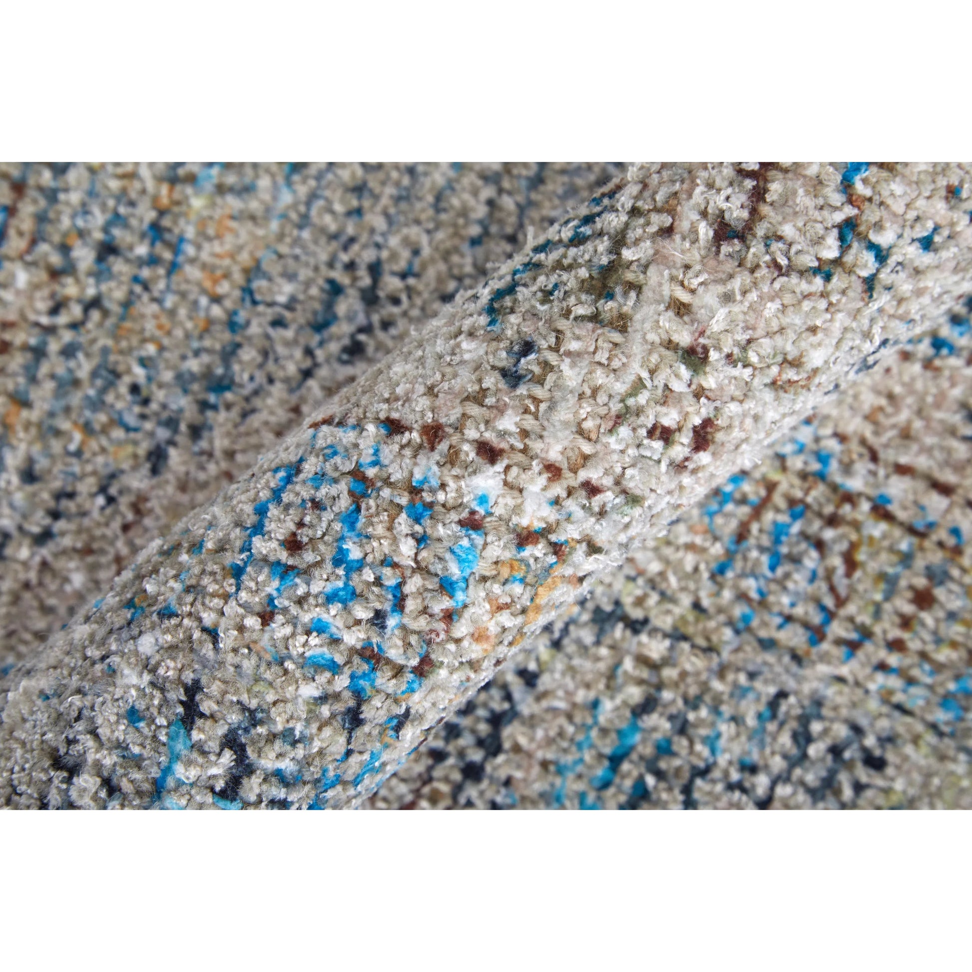 Caldwell Transitional Rug - 8802F by Feizy in blue, gray, tan. Made from wool, viscose in a unique style.