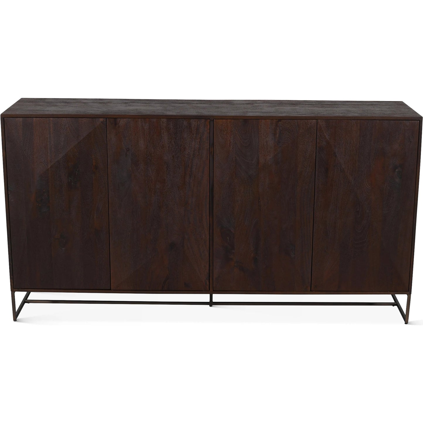 002 SI-2243016 | Additional Silo | Oxford 76" Sideboard by World Interiors in brown and walnut. Made from mango wood in a traditional style.