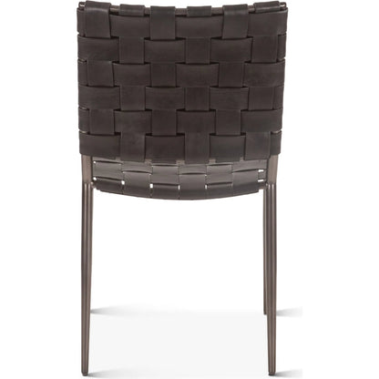 Lund Dining Chair by World Interiors in powder coated black. Made from unique in a traditional style.