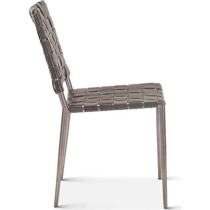 Lund Dining Chair by World Interiors in powder coated black. Made from unique in a traditional style.