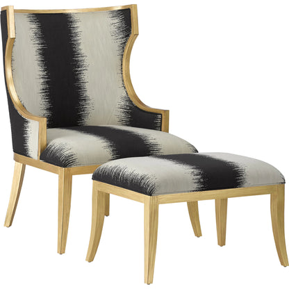 Garson Chair by Currey and Company. Made from unique in a transitional style.