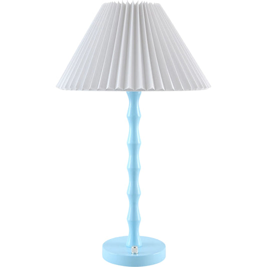 Folda Accent Table Lamp by Surya in hand painted. Made from iron, linen, polystyrene in a transitional style.
