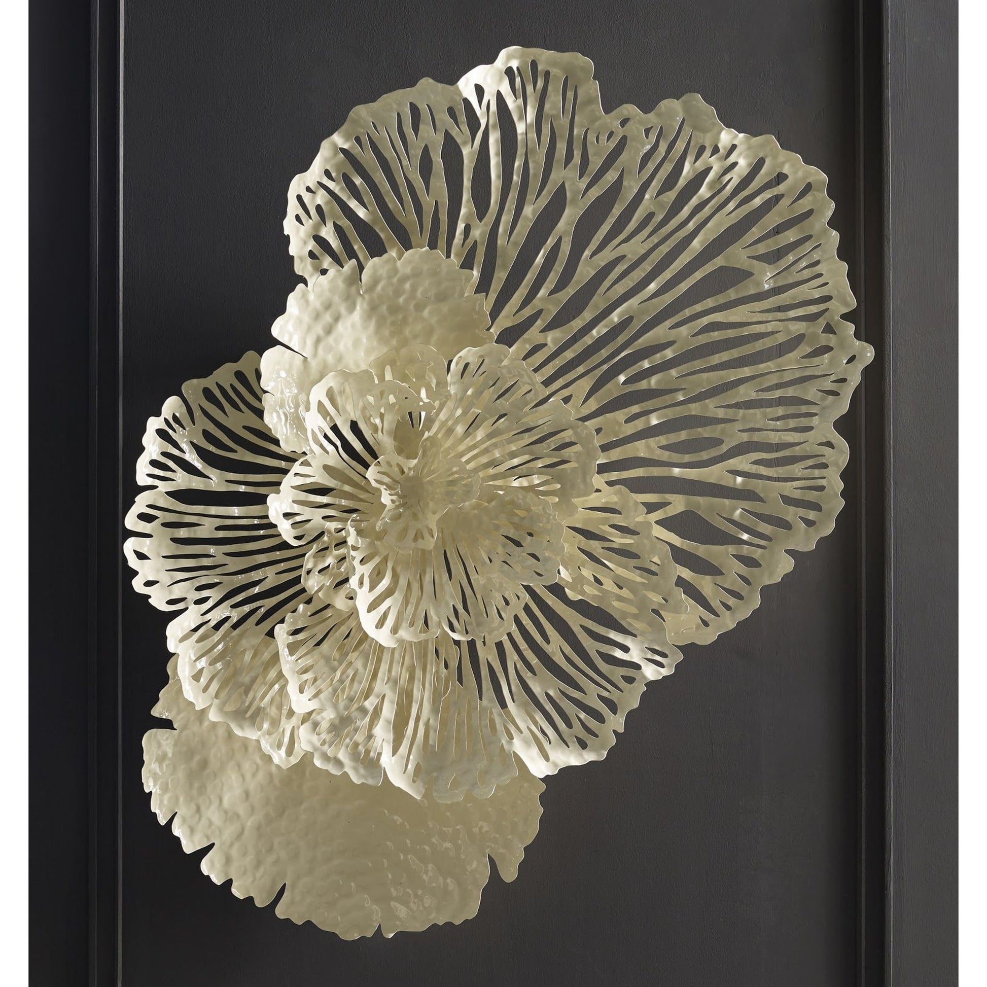 Flower Wall Art by Phillips Collection. Made from metal in a eclectic & global style.