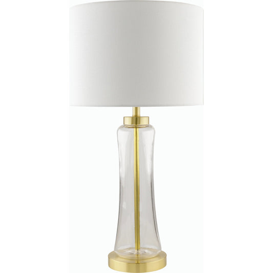Fidel Table Lamp - 535538 by Livabliss. Made from glass, iron, cotton in a modern style.