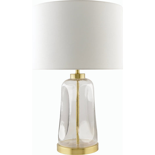 Fidel Accent Table Lamp - 535543 by Livabliss. Made from glass, iron, cotton in a modern style.