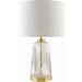 Fidel Accent Table Lamp - 535543 by Livabliss. Made from glass, iron, cotton in a modern style.