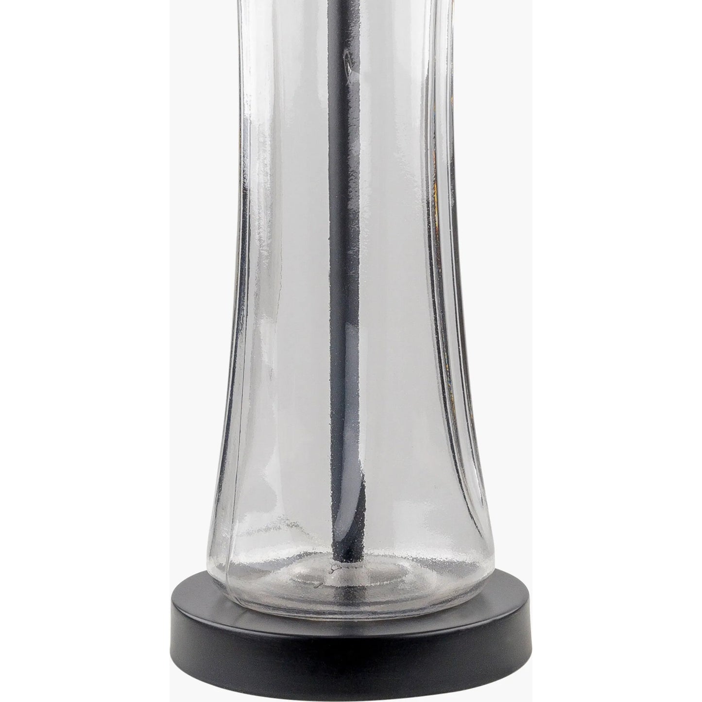 003 SI-2168574 | Closeup | Fidel Table Lamp - 535538 by Livabliss. Made from glass, iron, cotton in a modern style.