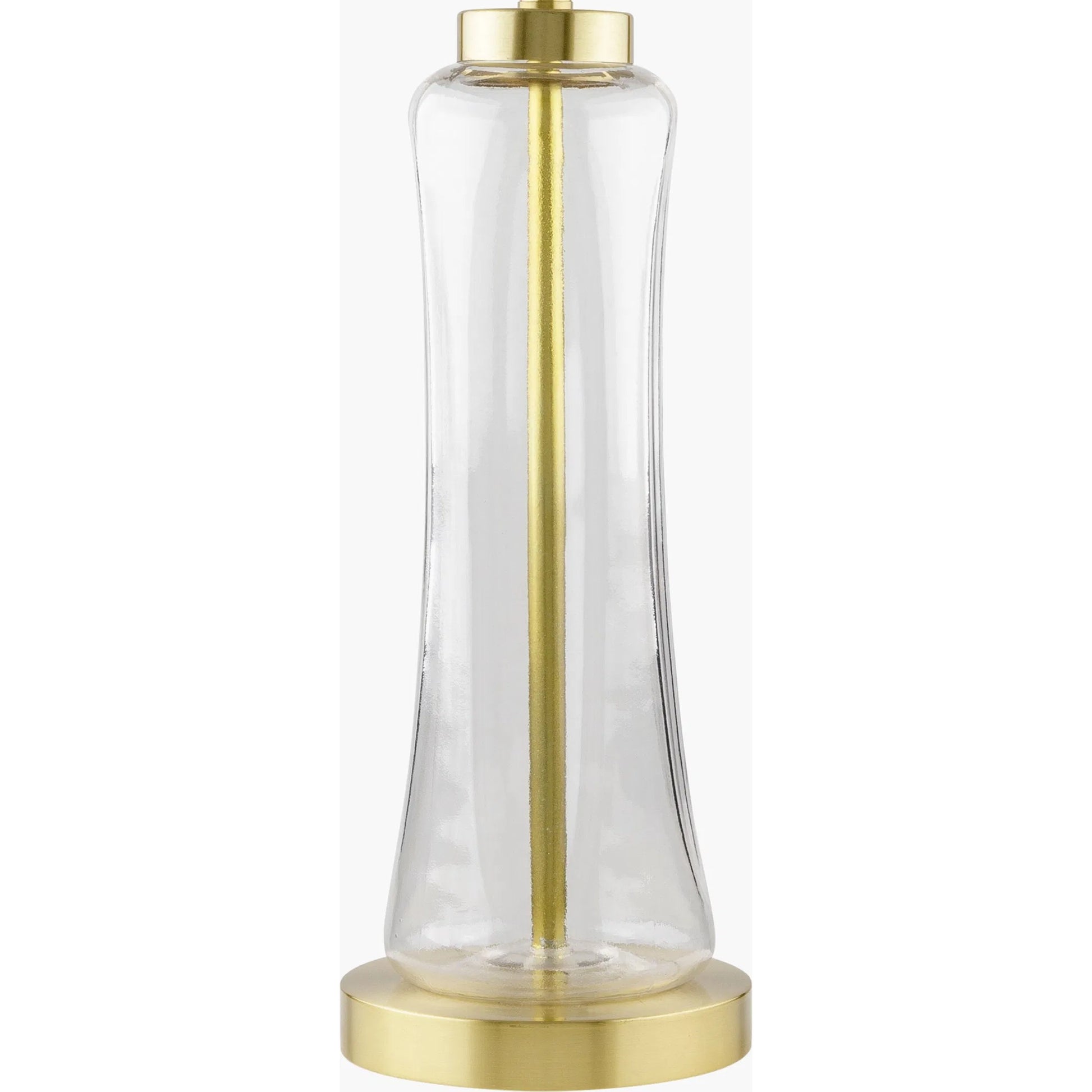 Fidel Table Lamp - 535538 by Livabliss. Made from glass, iron, cotton in a modern style.