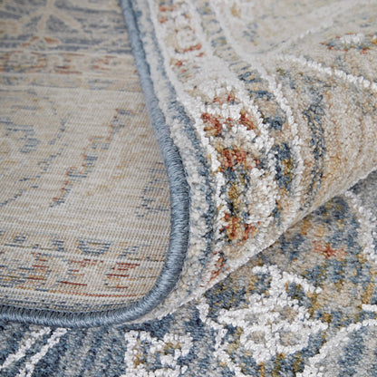 Pasha Transitional Ikat Rug - 39M4F by Feizy. Made from polyester in a unique style.