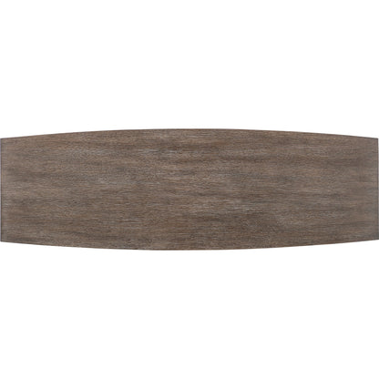 Modern Mood Accent Console by Hooker Furniture. Made from oak veneers, resin in a modern style.