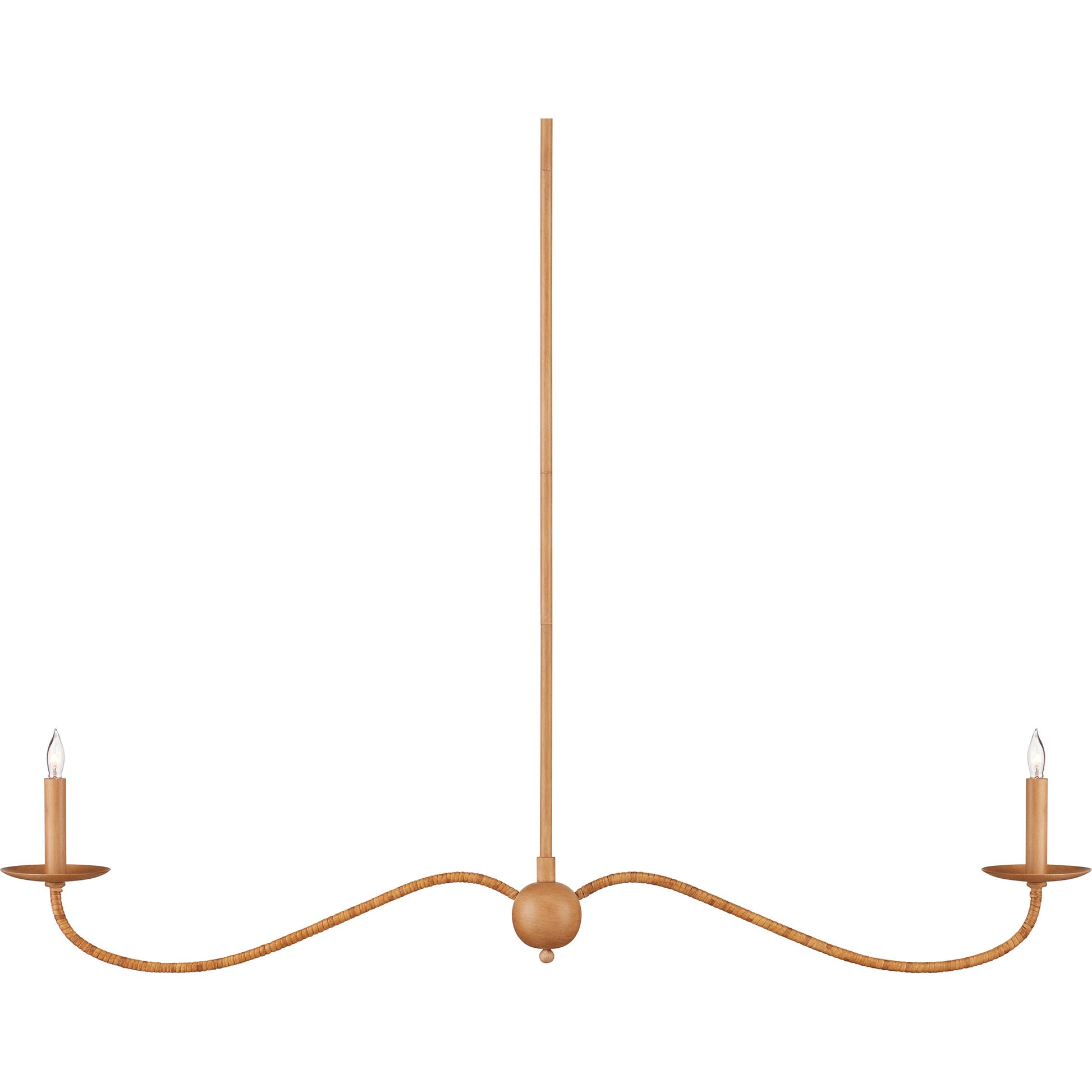 Saxon Linear Chandelier by Currey and Company. Made from unique in a modern style.