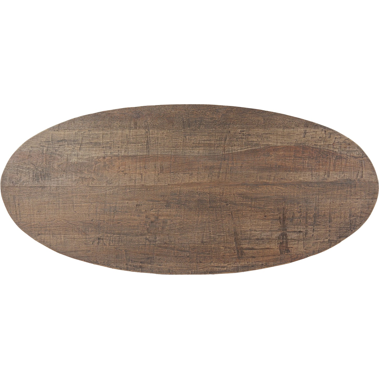 002 SI-2243054 | Additional Silo | Rustic Revival Oval Dining Table by World Interiors in gray and water based. Made from reclaimed wood, iron in a cottage & farmhouse style.