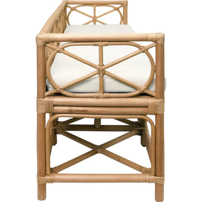 Ferguson Decorative Bench by Worlds Away. Made from unique in a rustic style.