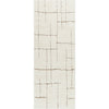 Ivory, Brown / 2'7" x 7'3"