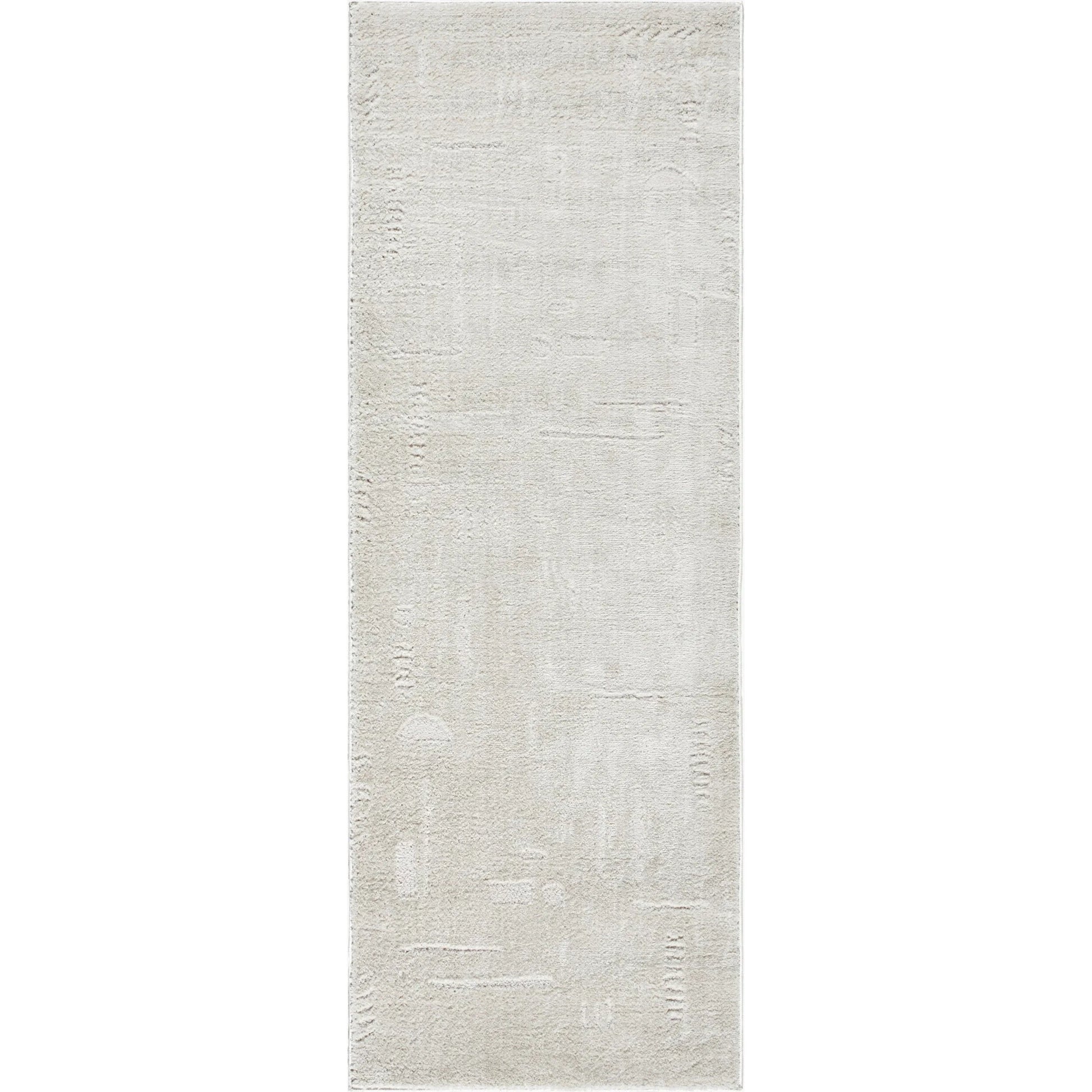 Freud FEU-2328 Rug by Livabliss in ivory, off-white. Made from polyester in a unique style.