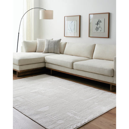 Freud FEU-2328 Rug by Livabliss in ivory, off-white. Made from polyester in a unique style.
