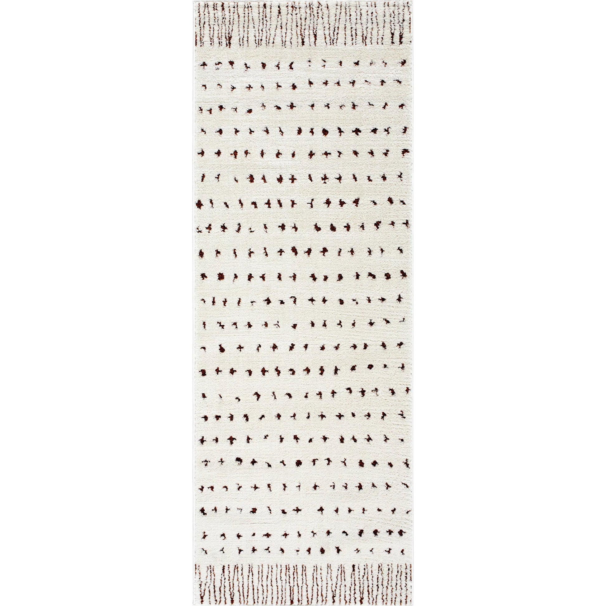 Freud Rug - 492345 by Livabliss in ivory, brown. Made from polyester in a unique style.