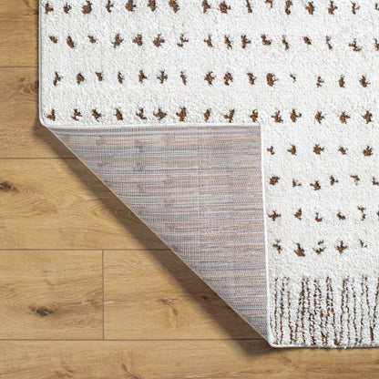 Freud Rug - 492345 by Livabliss in ivory, brown. Made from polyester in a unique style.