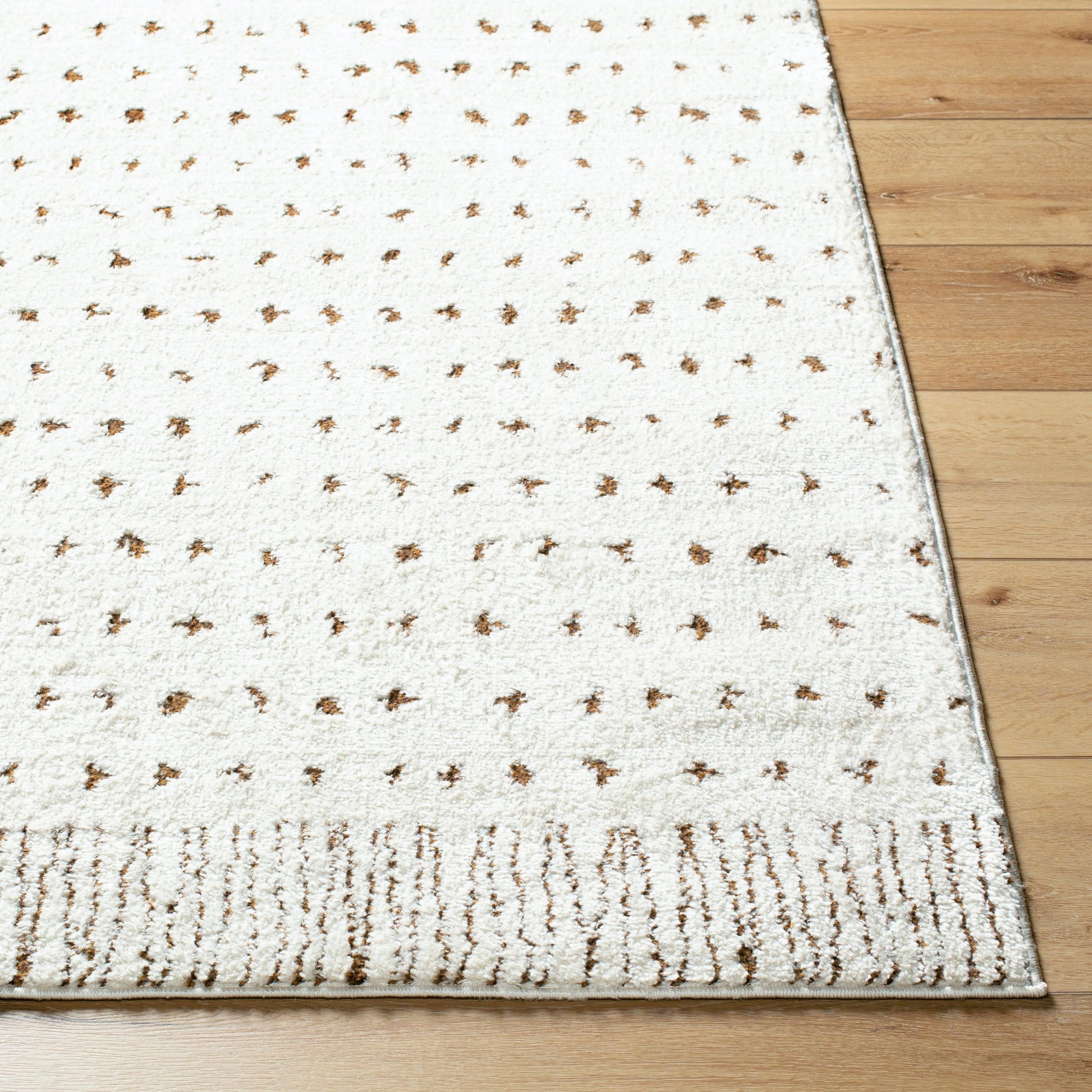 Freud Rug - 492345 by Livabliss in ivory, brown. Made from polyester in a unique style.