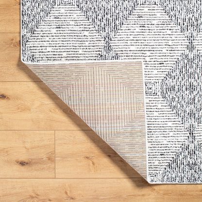 Freud FEU-2332 Rug by Livabliss in ivory, black. Made from polyester in a unique style.