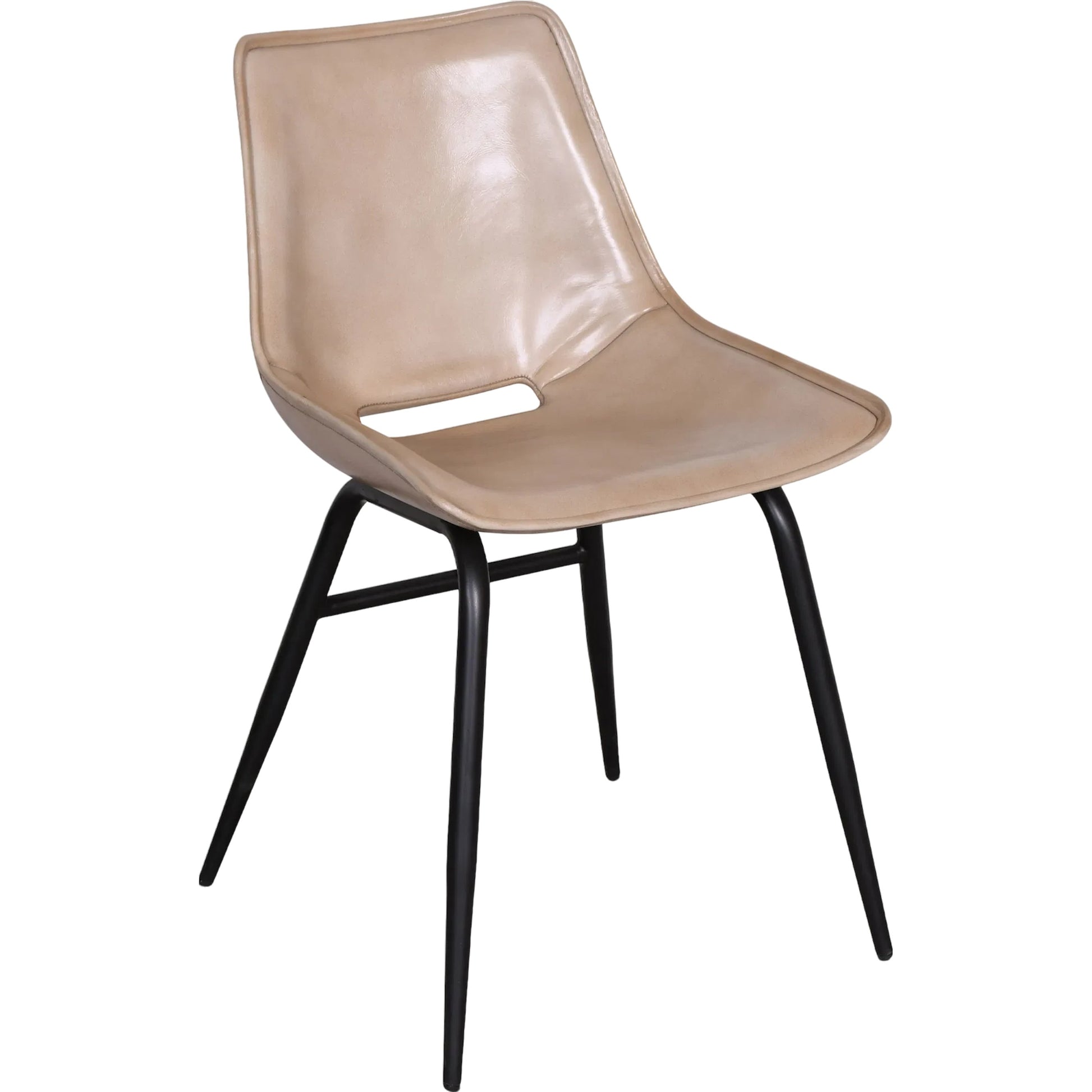 Brisbane Leather Dining Chair by World Interiors. Made from unique in a traditional style.