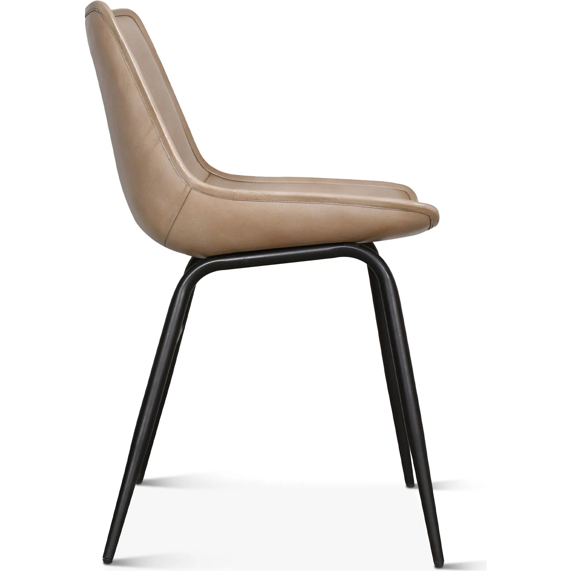 Brisbane Leather Dining Chair by World Interiors. Made from unique in a traditional style.