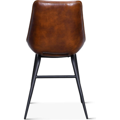 Brisbane Leather Dining Chair by World Interiors. Made from unique in a traditional style.