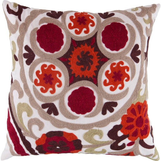 Botanical Pillow - 18510 by Surya. Made from polyester in a modern style.