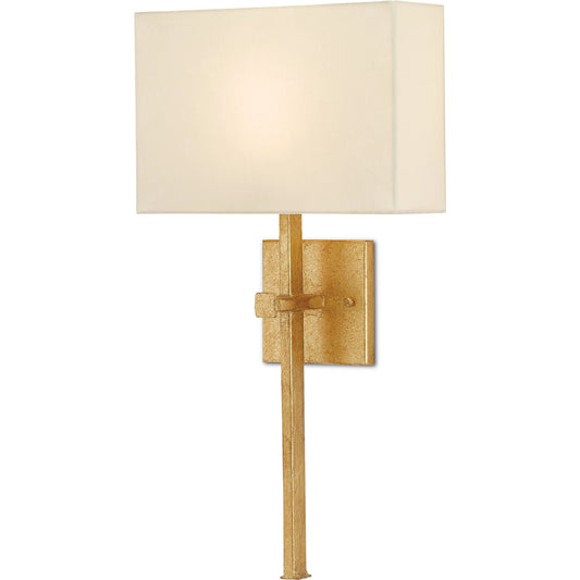 Ashdown Wall Sconce by Currey and Company. Made from wrought iron in a modern style.