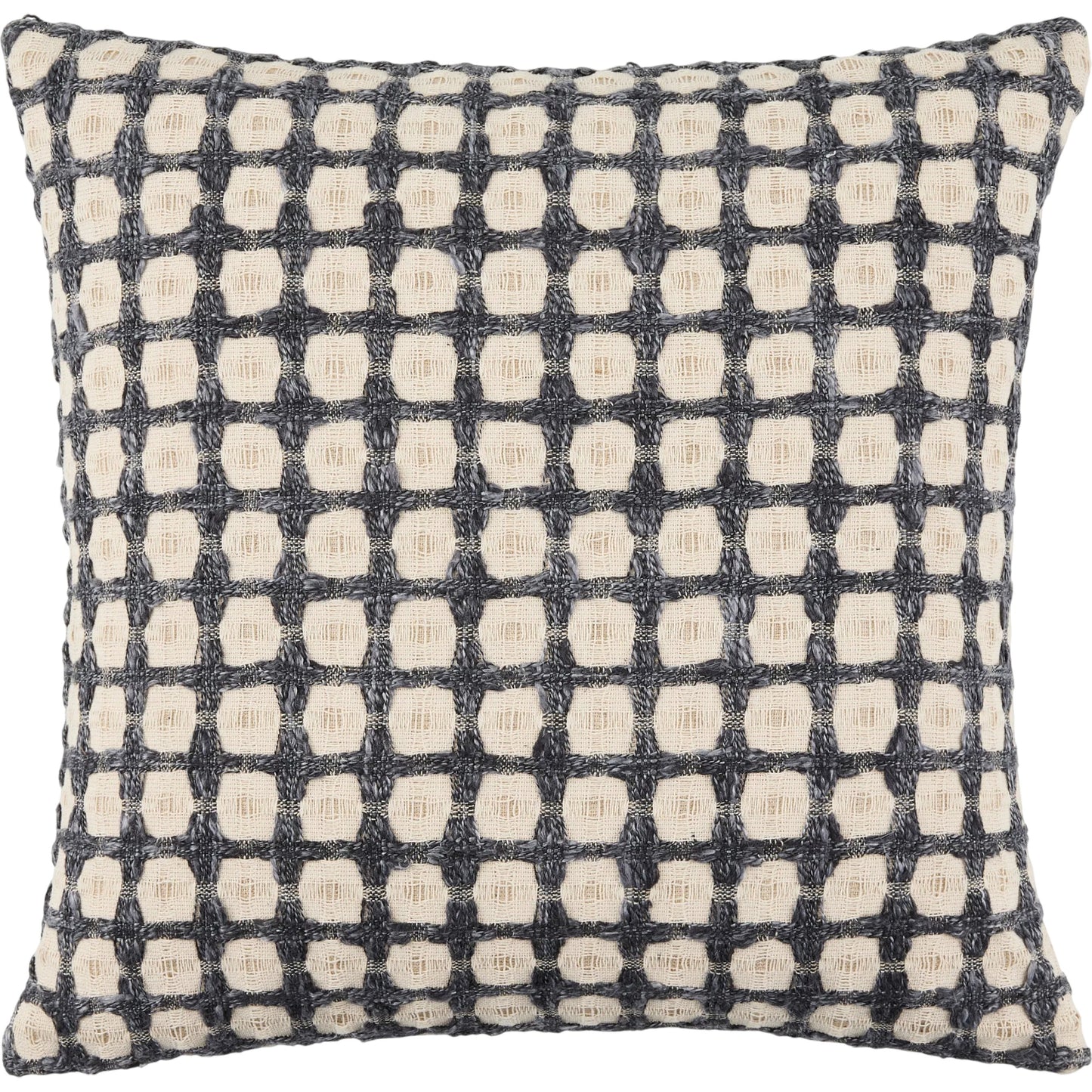 001 SI-2529534,SI-2529535,SI-2529536,SI-2529537,SI-2529538,SI-2529539 | Primary Silo | Faggiano Accent Pillow by Livabliss in ivory, charcoal, slate. Made from cotton in a unique style.