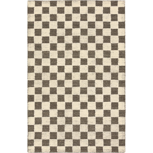 Finnigan FGN04 Rug by Jaipur Living in tan, brown. Made from 100% wool in a unique style.