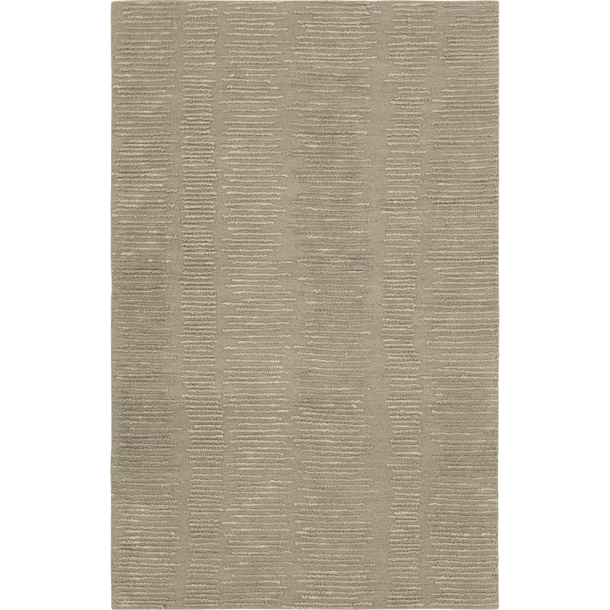 Finnigan FGN08 Rug by Jaipur Living in taupe. Made from 100% wool in a unique style.