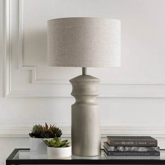 Forger - 16430 by Surya in light gray, taupe and painted. Made from linen in a coastal style.